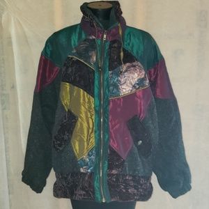 Vintage International Outerwear plum coat large